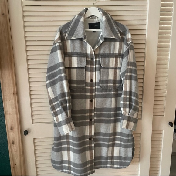 Banana Republic Factory Jackets & Blazers - Banana Republic Shacket coat plaid